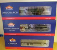 Bachmann,an 0-8-0 locomotive No 49287 with six wheel tender: in BR black livery,