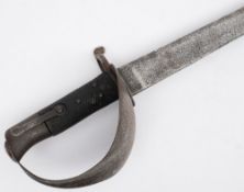 An 1869 pattern Royal Naval cutlass:,
