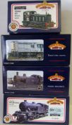 Bachmann a 2-6-2 tank locomotive No 67610 in BR black livery: an 0-6-0 locomotive No 47279 in BR