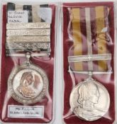 A Voluntary Service medal with long service bar to Miss Jessie Allen and a St John's Ambulance LS