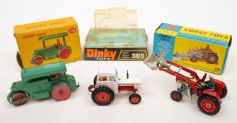 A Dinky 251 Diesel Roller,
