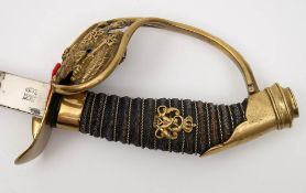 A WWI period Prussian NCO's sword by W K & C (Weyersberg Kirschbaum & Cie):,