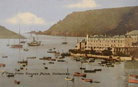 A collection of postcards of the South Hams:, mainly topographical including some railway.