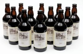 A case of '101' anniversary beers for The Bridge Inn, Topsham:,