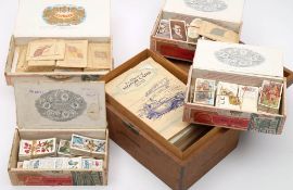 A collection of various sets and part sets of cigarette cards, Players,Wills etc:.