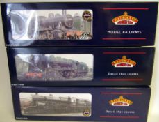 Bachmann, a 2-6-0 locomotive No 42765 with six wheel tender: in BR black livery,