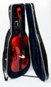 Michael Poller - A late 20th century cello with box in a modern fitted case:,