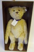 A Steiff 'British Collector's 1907 Replica Teddy Bear' Ltd. Ed: , in golden plush, 59cm.