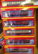 Hornby eighteen assorted passenger coaches: various liveries, all boxed.