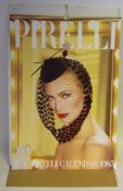A 1985 Pirelli calendar: contained in it's original outer card packaging..