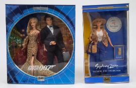 A Collector Edition 'James Bond 007 Barbie' and a Collector Edition 'Sydney 2000 Olympic Pin