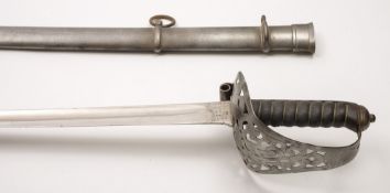 A 19th century Household Cavalry Troopers sword:,