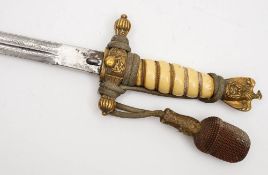 A Third Reich Period Kriegsmarine dirk by Horster:,