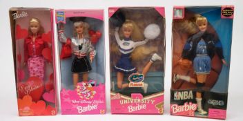 'Walt Disney World 25th Anniversary Barbie', 'NBA Barbie' (Orlando Magic),