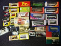 Corgi, Classix and others a collection of double decker buses and coaches: diecast vehicles,