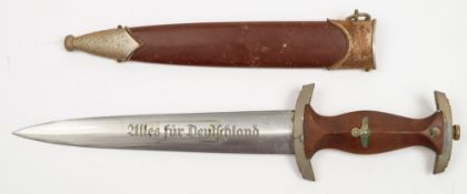 A Third Reich period SA dagger by Tiger, Solingen:,