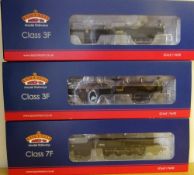 Bachmann,an 0-8-0 locomotive No 53806 with six wheel tender: in BR black livery,