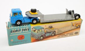 A Corgi 1131 Bedford 'Carrimore' detachable axle machinery carrier:,