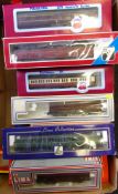 Hornby, Lima and others, twenty two assorted passenger coaches: various liveries, all boxed.