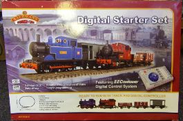 Bachmann a Digital Starter Train set:, includes two tank locomotives, rolling stock,