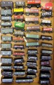 Hornby,Grafar, kit built and others, a collection of assorted private owners open wagons:,