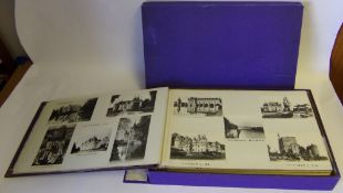 An early 20th century photograph album: containing annotated photographs of travels through Britain
