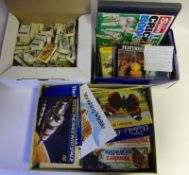 A collection of sets and part sets of tea cards: contained in albums, some loose,