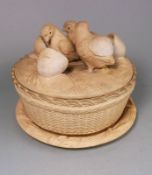 A Wilhelm Schiller cane ware pie dish,