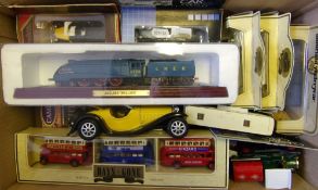 A collection of assorted diecast vehicles: , mostly boxed.