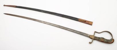 An early 20th century German Artillery officer's sword by Mohr & Speyer, Berlin:,