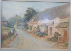 George Henry Downing [1878-1940]- At The Village of Week,
