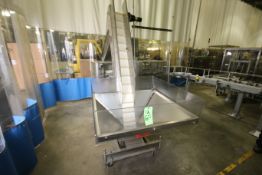 Elf 8 ft. H Portable Elevated S/S Bin Hopper, Model ELEVATOR, S/N 1199034 with 8