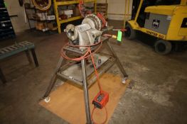 Ridgid 300 Portable Pipe Threader with Foot Pedal, M/N 300-T2, S/N ED35828 A97