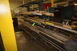 Pipe Rack with Contents, Including Process Piping, Conduit, Stock, Cast Iron, and Other Metals