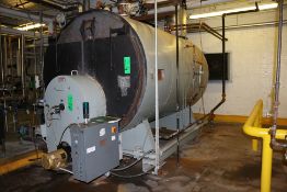 BULK BID BOILER SYSTEM INCLUDES LOTS 131-133 Johnston Boiler, S/N S-4438, with 71