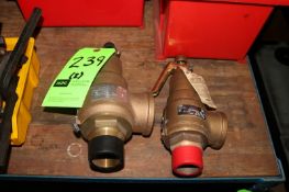 Kunkle Pressure Relief Valves, Size:  1-1/2