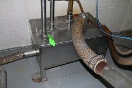 S/S Deep Square Balance Tank, 3ft.Long X2ft.Wide X  18