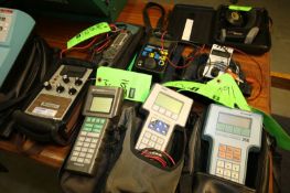 Lot of Assorted Electronic Testing Equipment, Including Rosemont Smart Family Interface, RTD