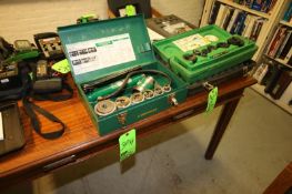 GreenLee Hydraulic Knockout Punch Set