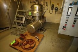 1998 Alfa Laval MRPX218 Clarifier with VFD Upgrade, 4500 Bowl RPM, Frame S/N 3530989, Bowl, S/N