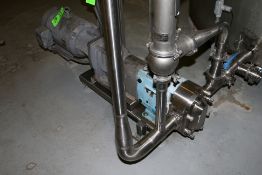 Waukesha 20 Hp Positive Displacement Pump, S/N 350888, 130U2 M/N , 3