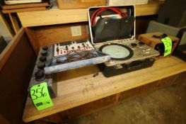 Lot of Assorted Equipment, Includes AC-DC Decade Resister, Amperage Tester, Wallace and Tiernan