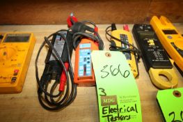 Electrical Testers, Including Ideal, Wigggy, and 1-Other