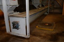 Aprox. 25ft. Of FMC Link Belt Auger Screw Conveyor with Drives