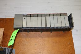 Allen-Bradley SLC 5/03 CPU Control, (12) Slot Rack, CAT #:  1746-P2, SERC, CAT #:  1746-P2