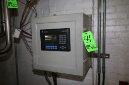 Allen-Bradley PanelView 600 Touchscreen Control Mounted on Control Box, CAT #:  2711-B6C1, SER B