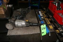 Contents of Table, Includes-(3) Level Balances, (1) Crow Bar, (2) Caulking Guns, (3) Power Tools-