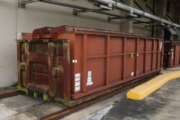 Galbreath 30 yd Dumpster, M/N R2260-1, S/N 1313968, with Truck Bed Winch Attachment Included