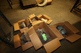 NEW in Box Motors, Including Motors Ranging from 2-7.5 hp, Made by Baldor and Wegg