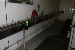 Aprox. 65ft. Long S/S Product Conveyor, 7 1/2